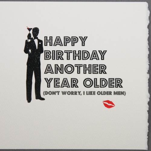 Another Year Older  -  Quality Open Birthday Card  -  D26