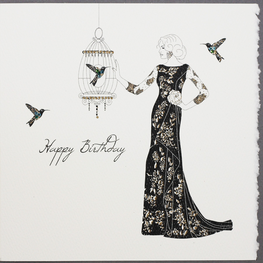 Happy Birthday Handmade Open Birthday Card S Tilt Art