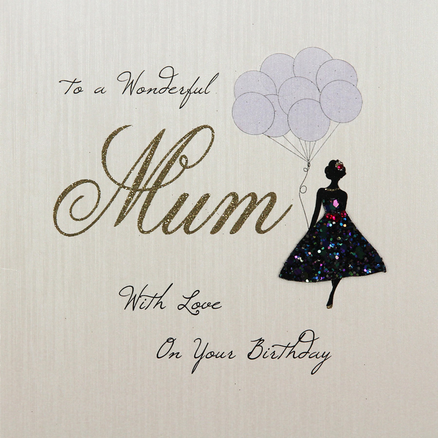 To A Wonderful Mum Handmade Birthday Card Fk Tilt Art