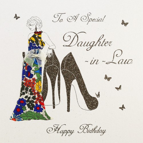 To a Special Daughter-In-Law  -  Handmade Birthday Card  -  MB20