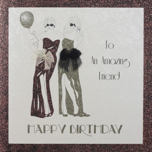 To An Amazing Friend  -  Handmade Birthday Card  -  CF16