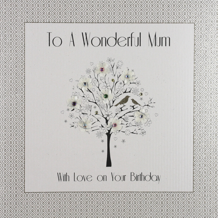 To A Wonderful Mum Large Handmade Birthday Card Ga Tilt Art