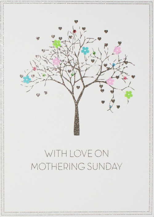 With Love On Mothering Sunday  -  Handmade Mother's Day Card  -  MY12