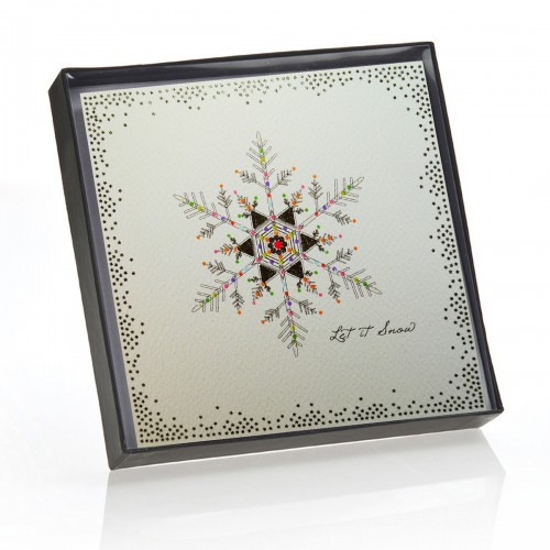 Let It Snow  - Boxed Christmas Cards  ( 6 Per Box )  NEB1 - Image 2