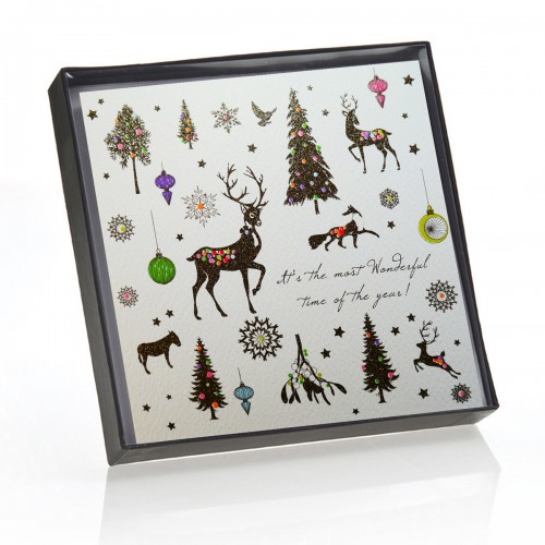 It's The Most Wonderful Time  - Boxed Christmas Cards  ( 6 Per Box )  NEB2 - Image 2