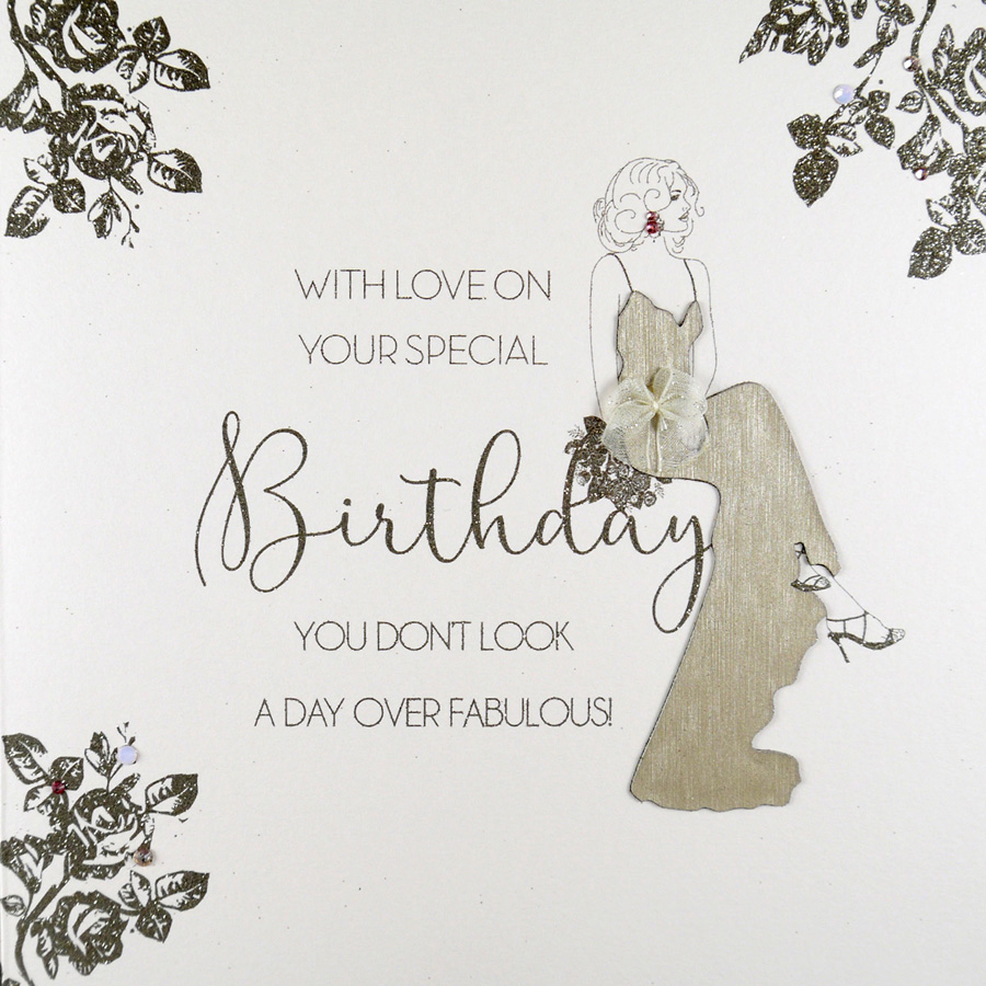 With Love On Your Special Birthday Large Handmade Open Birthday Card Rad Tilt Art