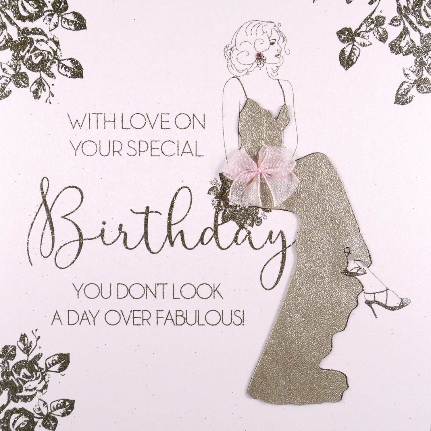 With Love On Your Special Birthday Handmade Open Birthday Card Rm Tilt Art