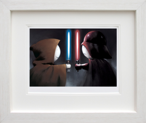 Good vs. Bad   -  Framed Limited Edition Print By Doug Hyde