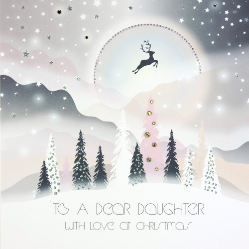 To A Dear Daughter  -  Handmade Christmas Card   /  WS14