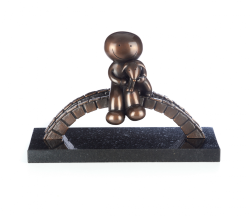 Watching The World Go By -  Bronze Sculpture By Doug Hyde